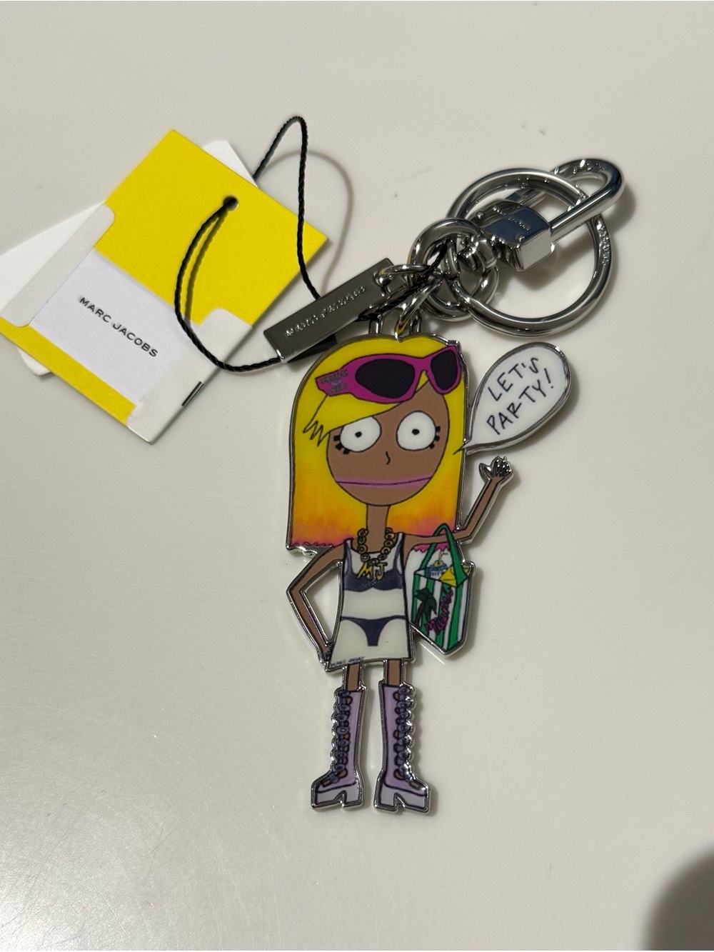 NWT Marc Jacobs The City Bag Charm Miami